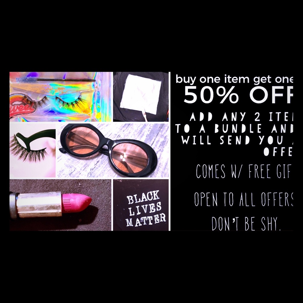 BUY ONE GET ONE HALF OFF